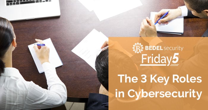 The 3 Key Roles in Cybersecurity