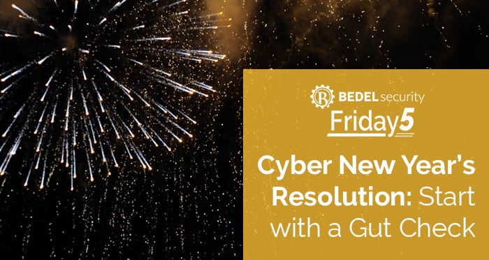 Cyber New Year’s Resolution: Start with a Gut Check