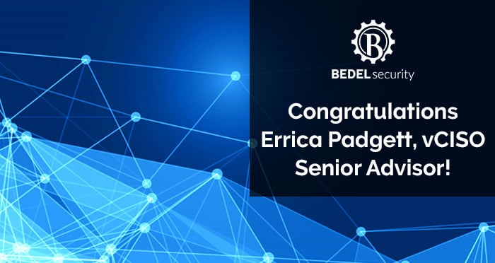 Congratulations Errica Padgett, vCISO Senior Advisor!