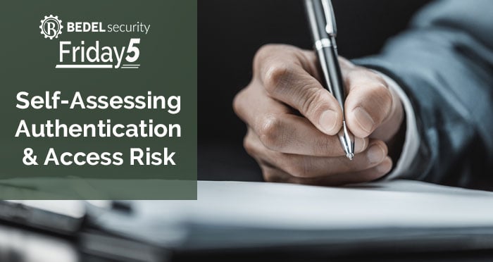 Self-Assessing Authentication & Access Risk