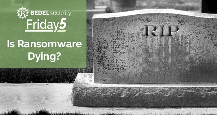 Is Ransomware Dying?